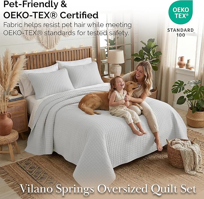 Southshore Fine Living, Inc. Queen Quilt Set, Full Size Bedspread - Image 5