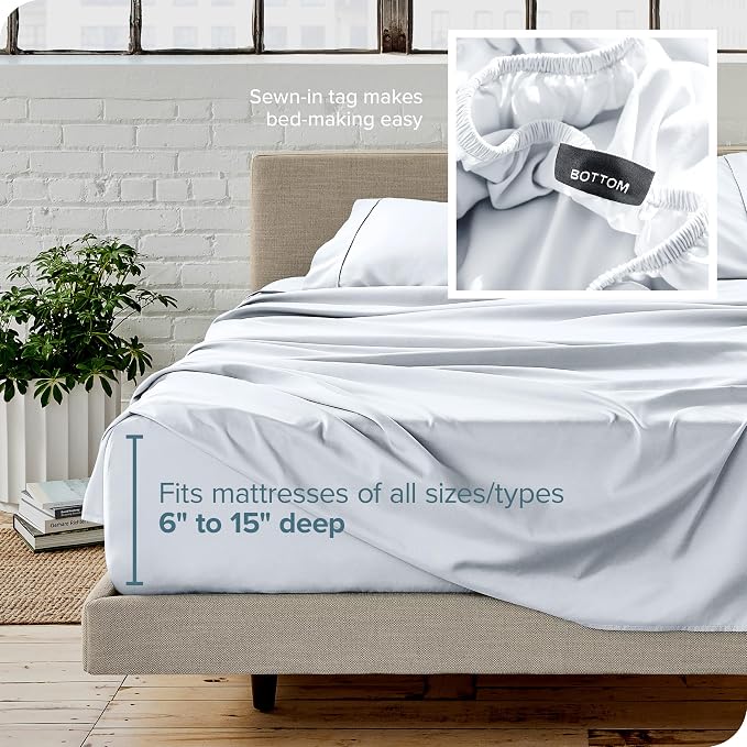 Bare Home Twin XL Sheet Set - Image 5