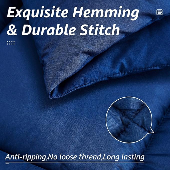 HYLEORY All Season Twin Size Bed Comforter - Image 5