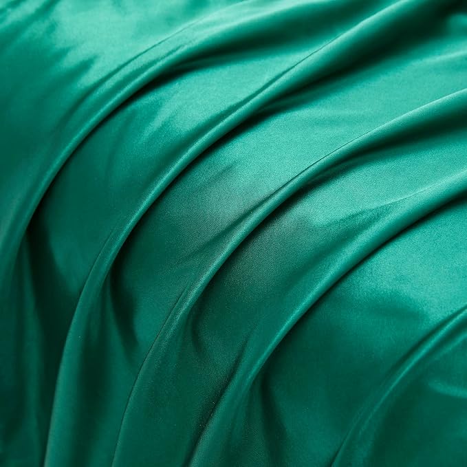 Satin Pillowcases with Zipper （20x36）, King Size Pillowcases Set of 2 - Image 4