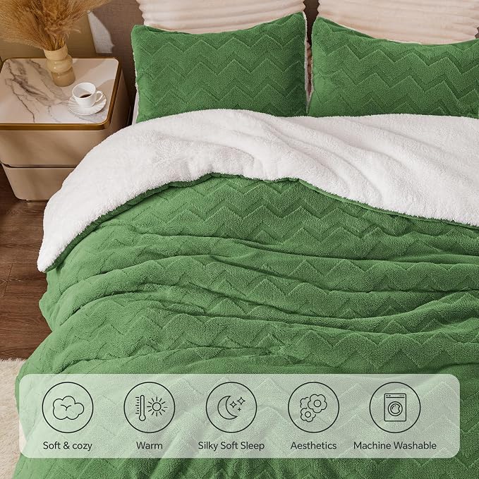 BEDELITE Fluffy Queen Comforter Set - Image 6
