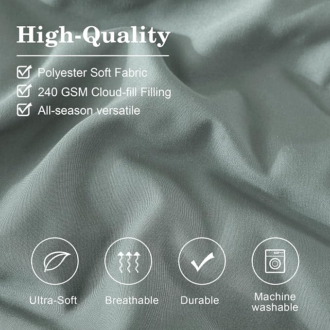Monbix Super King Plus Size Comforter Set - Image 8