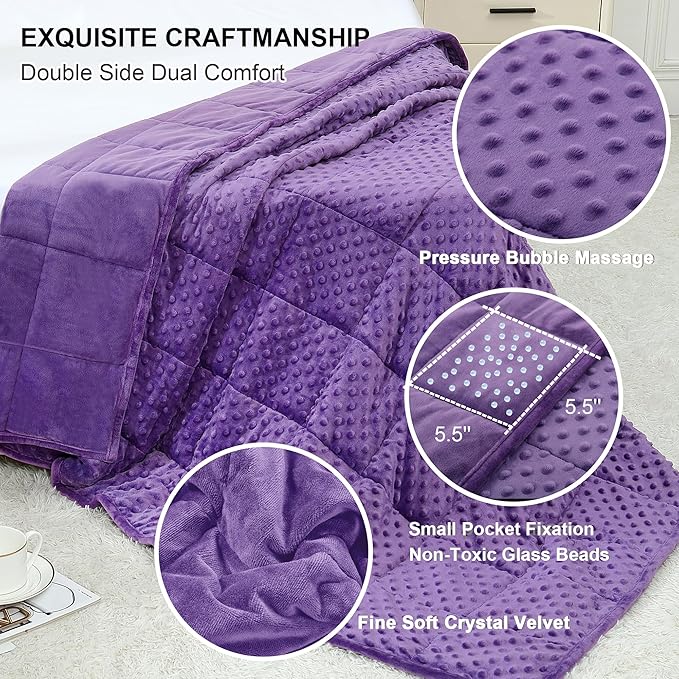 Alomidds Weighted Blanket, Weighted Blankets - Image 5