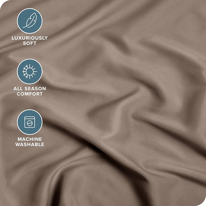 Bare Home Fitted Bottom Sheet Full XL Size - Image 2