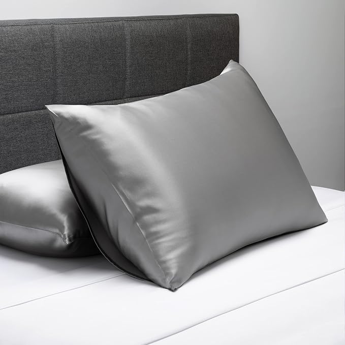 Fishers Finery 25mm 100% Pure Mulberry Silk Pillowcase 2 Pack - Image 3