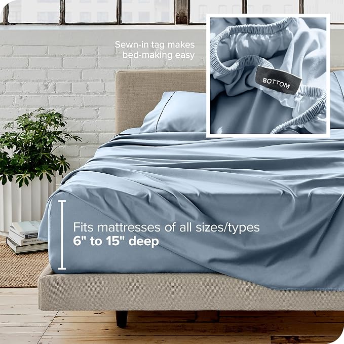 Bare Home Twin Sheet Set - Image 5
