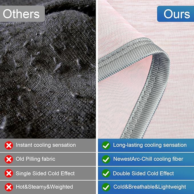 KMUSET Cooling Blanket King Size, Double Sided Summer Cooling Blankets - Image 6