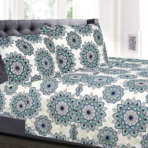 1800 Thread Count Sheet Set – Soft Egyptian Quality Brushed Microfiber Sheets – by SweetHomeCollection