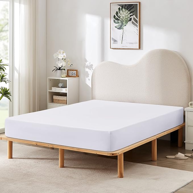 HBHLFZ Twin XL Fitted Sheet Only, Soft Breathable Bottom Sheet by HBHLFZLuxuryHomeLife