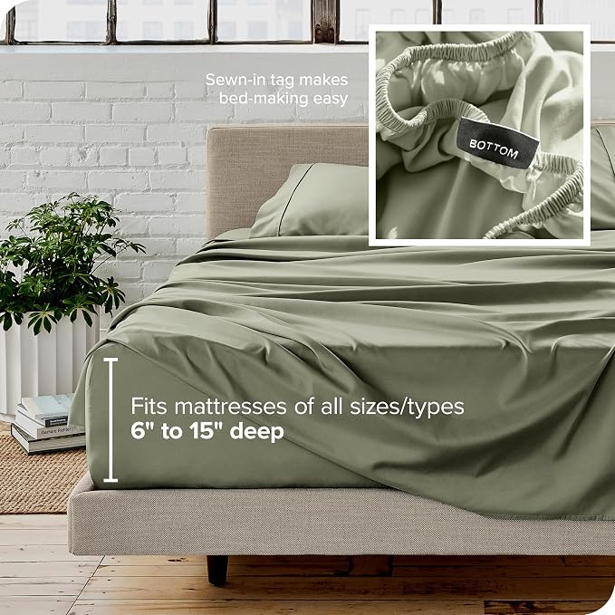 Bare Home Twin XL Sheet Set - Image 5