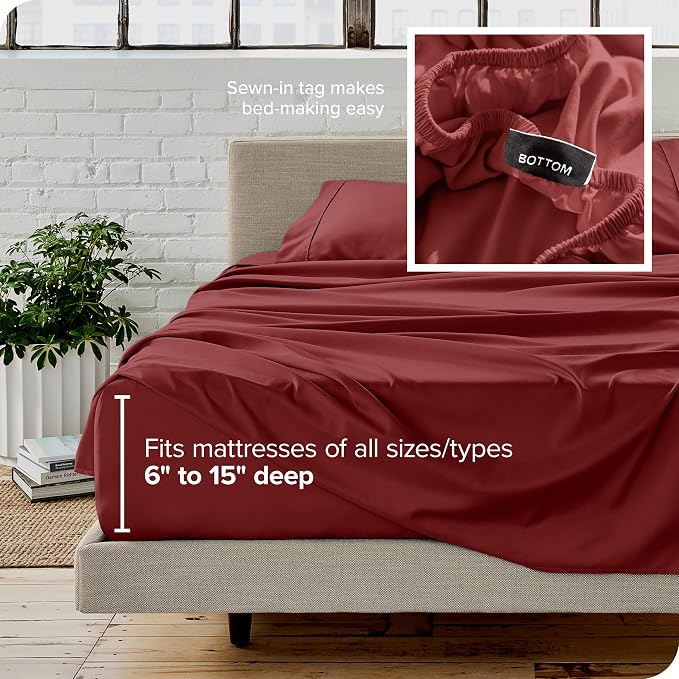 Bare Home Queen Sheet Set - Image 5