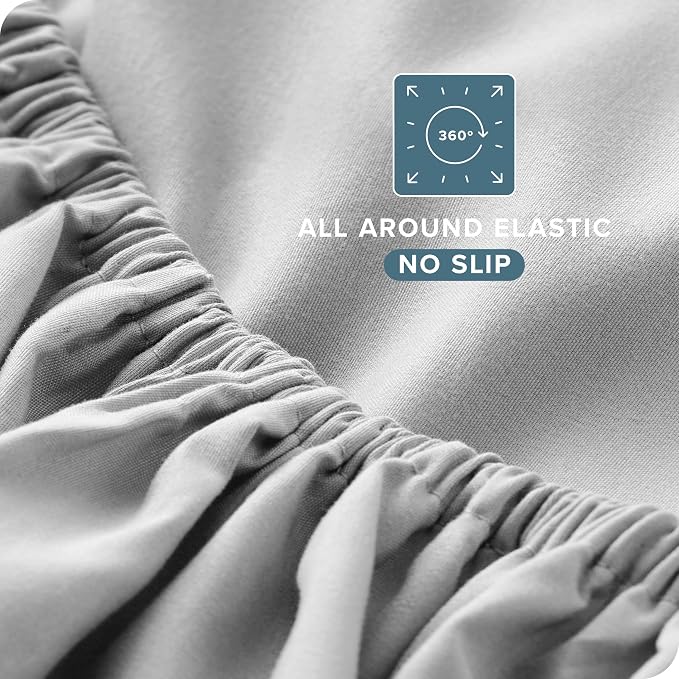 Bare Home Short Queen Sheet Set - Image 6