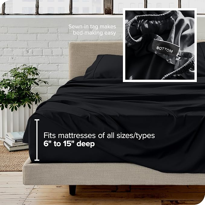 Bare Home Twin XL Sheet Set - Image 5