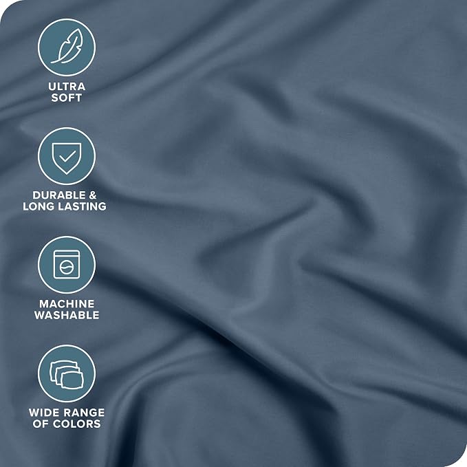 Bare Home Fitted Bottom Sheet Full XL Size - Image 2