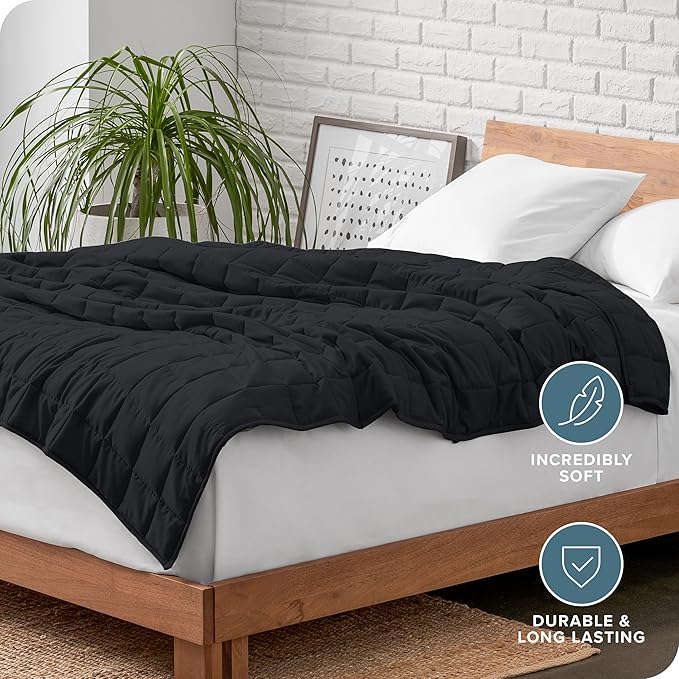 Bare Home Weighted Blanket Full or Queen Size 15lb - Image 5