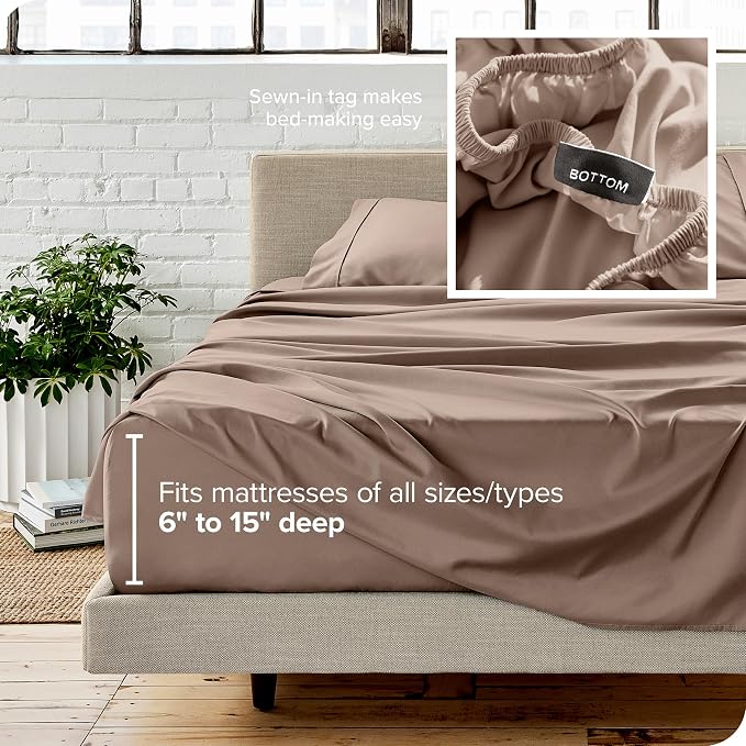 Bare Home Twin Sheet Set - Image 5