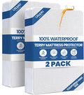 Utopia Bedding Waterproof Mattress Protector California King Size 2 Pack by UTOPIABEDDING