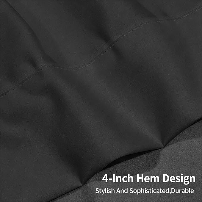 HBHLFZ Twin Flat Sheets Only 2 Pack - Image 4