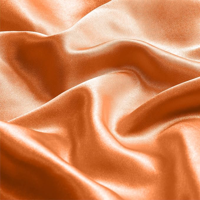 BEDELITE Satin Body Pillow Cover 2 Pack, Super Soft and Cooling Body Pillow - Image 4