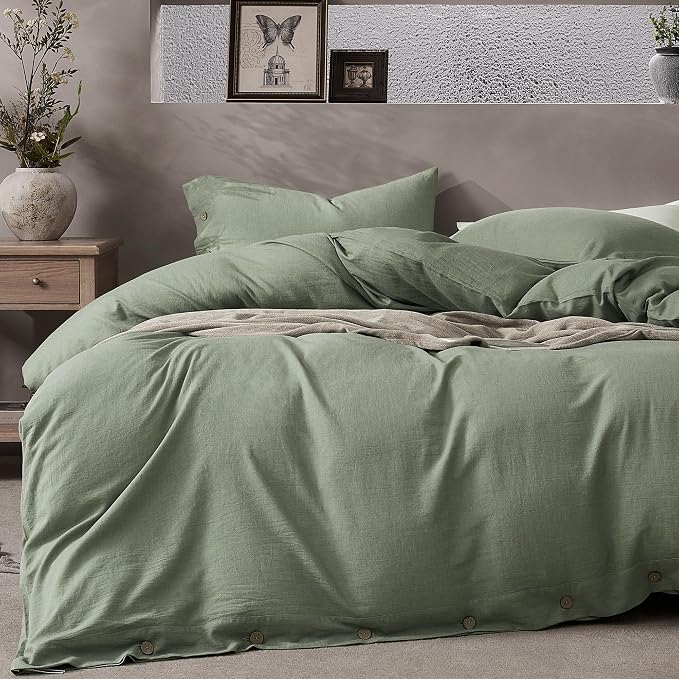 JELLYMONI Cotton Duvet Cover Queen Size by JELLYMONI