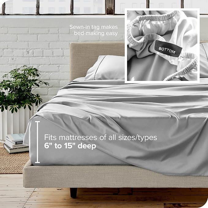 Bare Home Queen Sheet Set - Image 5