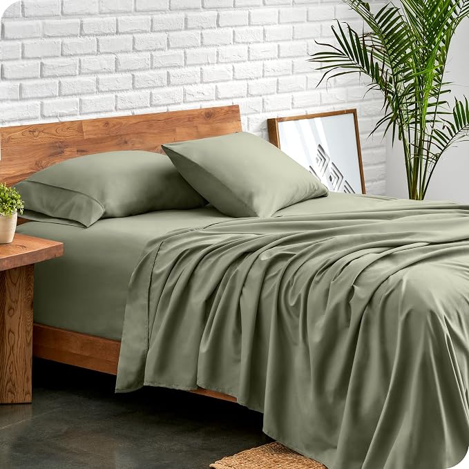 Bare Home Split California King Sheet Set - Image 3