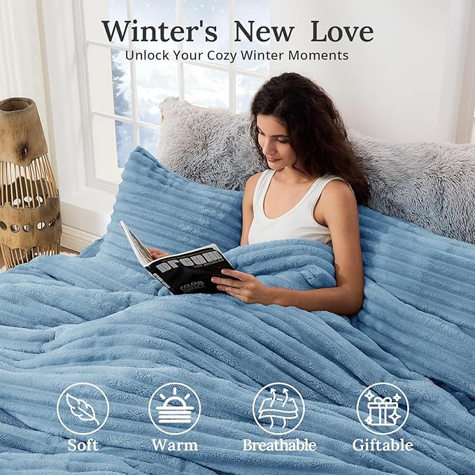 Sasttie California King Comforter Set 3 Pieces - Image 2