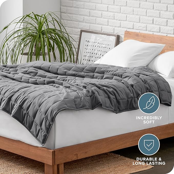 Bare Home Weighted Blanket Twin or Full Size 10lb - Image 5