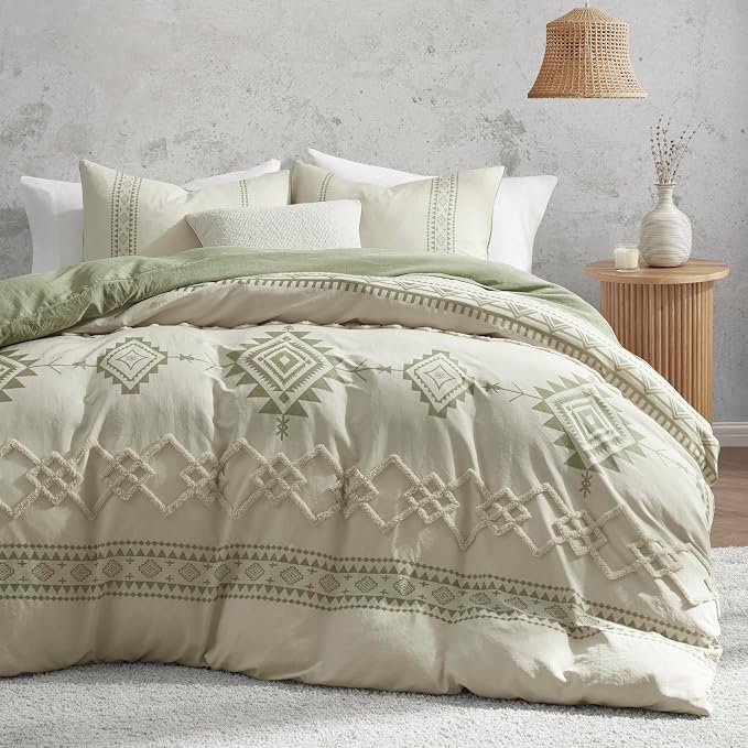 Oli Anderson Boho Duvet Cover Set Twin Size, Durable and Super Soft Duvet Covers by OliAnderson