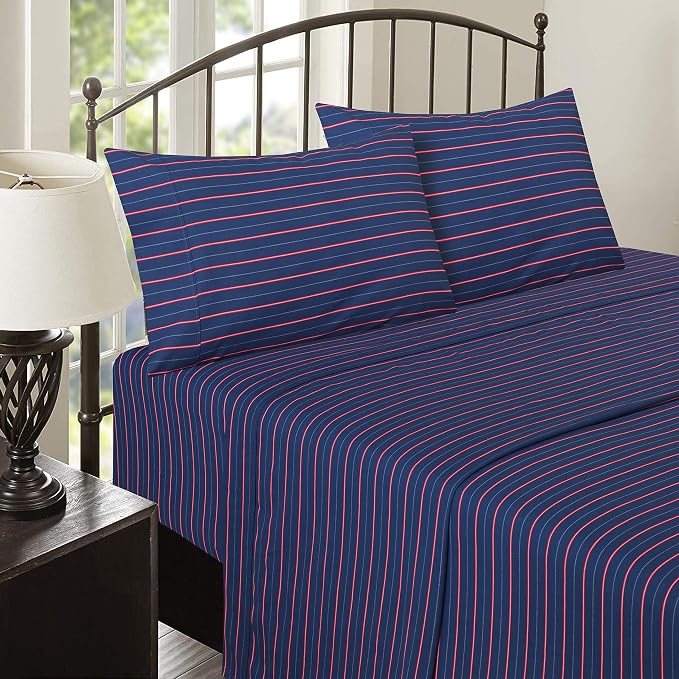RUVANTI 100% Cotton Sheets – Split King Size Percale Bedding, Cooling & - Image 9