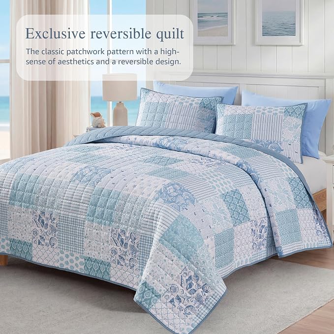 CASAAGUSTO King Size Quilt Set - Image 2