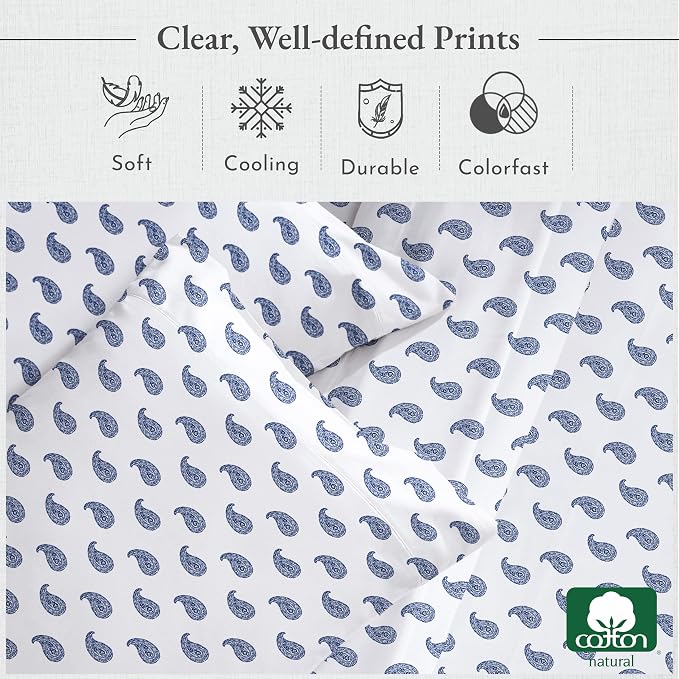 California Design Den Deep Pocket Twin Sheets Set - Image 3
