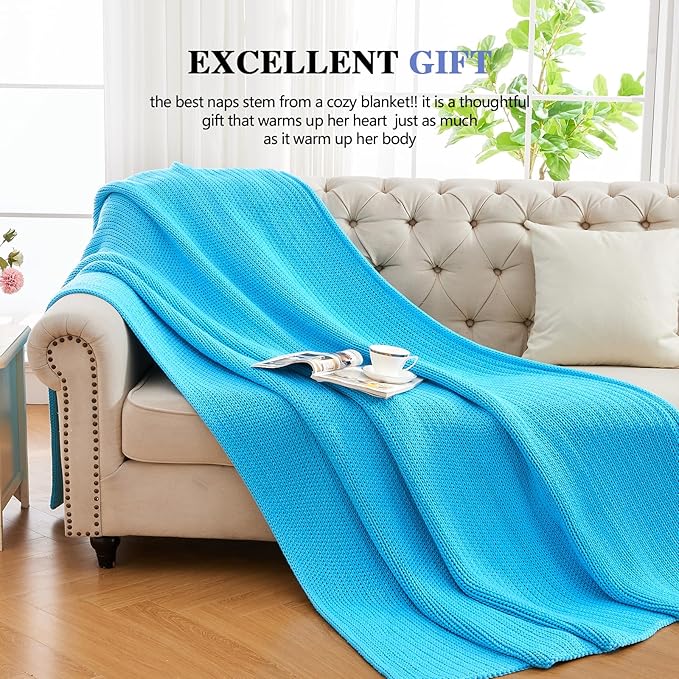L'AGRATY Knitted Weighted Blanket - Image 5
