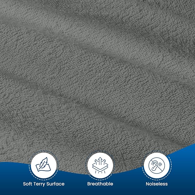 Full Size Mattress Protector Waterproof, Premium 200 GSM Terry Mattress Cover - Image 8