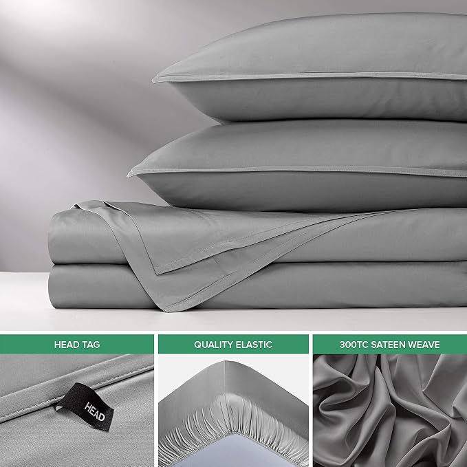 Pure Bamboo California King Sheets, Genuine 100% Organic Viscose Derived from - Image 5