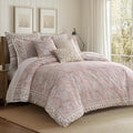 Levtex Home Adare Blush Reversible Queen Duvet Cover Set by LevtexHome