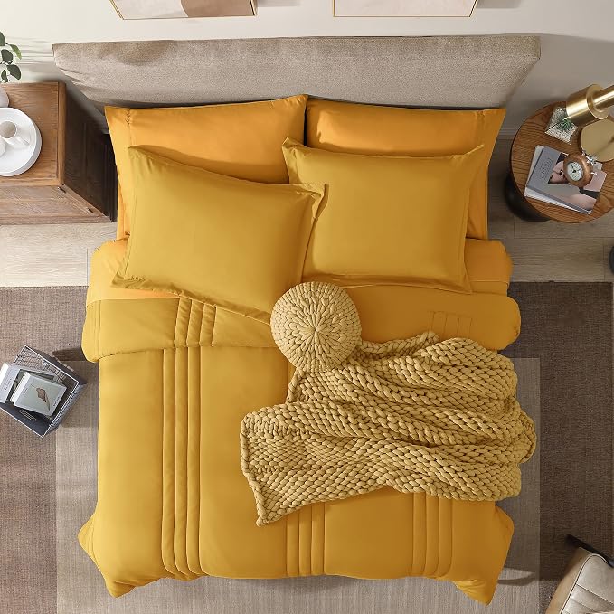 Monbix Queen Comforter Set - Image 2