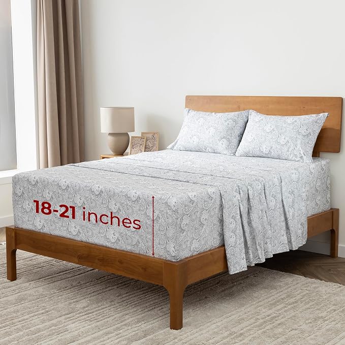 Mellanni Extra Deep California King Sheets by Mellanni