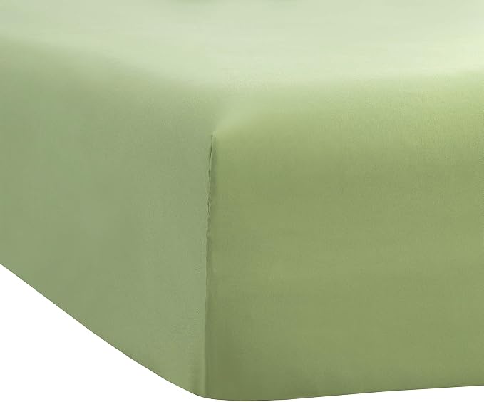 Sfoothome Twin Fitted Sheet Only, Brushed Microfiber, Extra Soft and Comfortable - Image 3