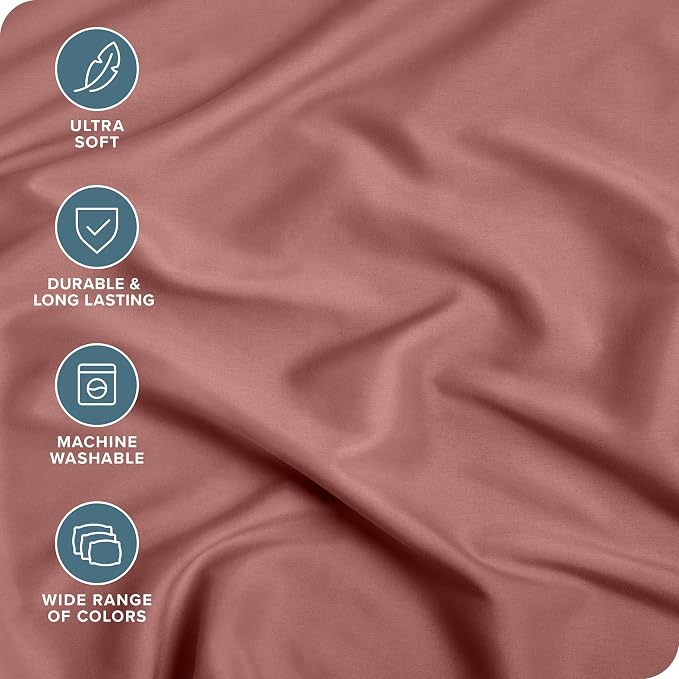 Bare Home Fitted Bottom Sheet Twin Size - Image 2
