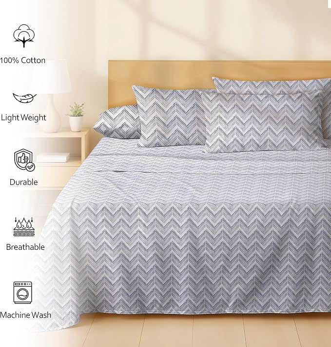 RUVANTI 4 Pcs Cotton Sheets - Image 2