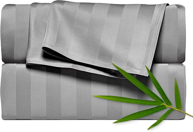 Pure Bamboo Twin Sheets, Genuine 100% Organic Viscose Derived from Bamboo Bed by PureBamboo